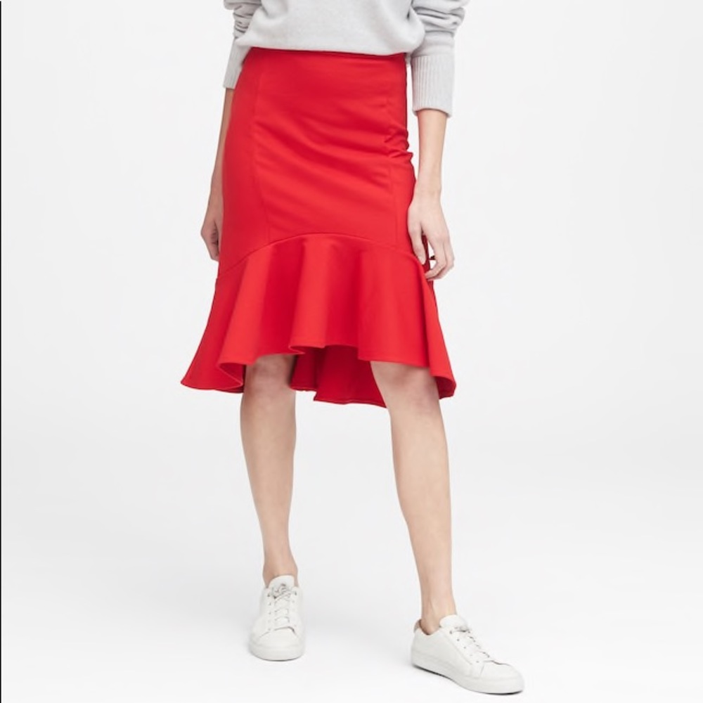 Banana Republic Trumpet Skirt 2018